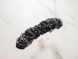 Spiderweb Tulle Scrunchie Headband