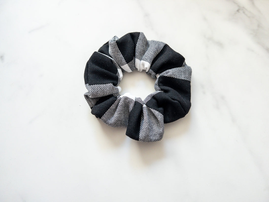 Farmhouse Plaid Scrunchie
