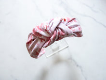 Load image into Gallery viewer, A Very Pink Christmas Top Knot Headband
