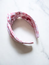 Load image into Gallery viewer, A Very Pink Christmas Top Knot Headband
