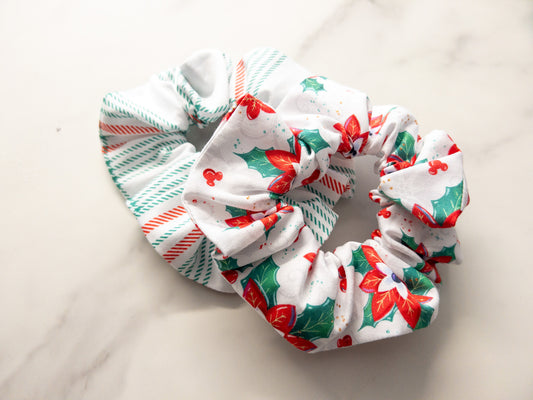 Poinsettia Collection Scrunchies