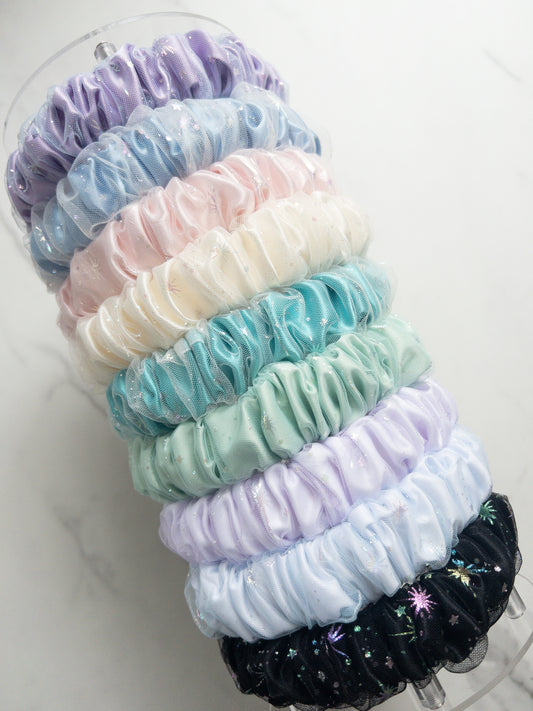 Iridescent Pixie Dust Scrunchie Headband