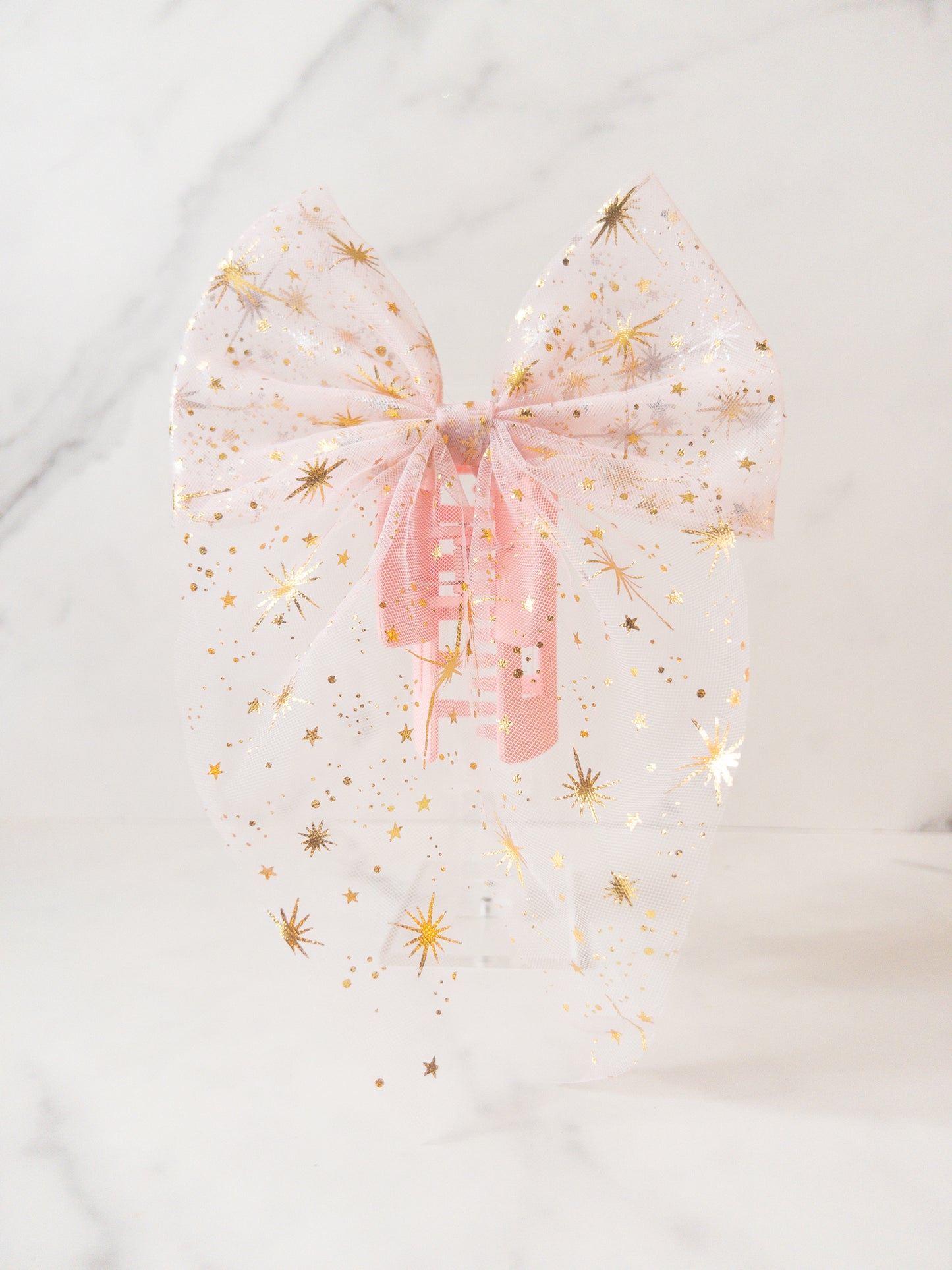 Pixie Dust Bow Claw Clip