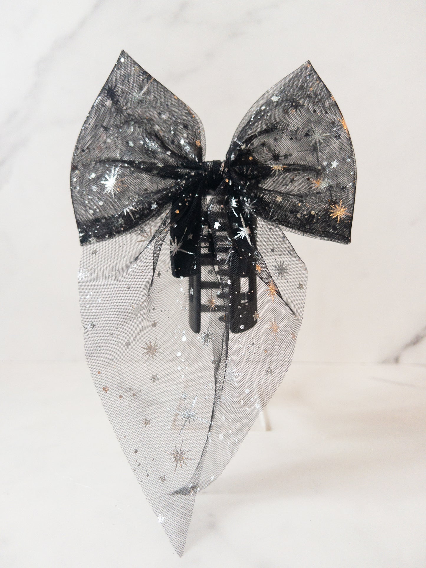 Pixie Dust Bow Claw Clip