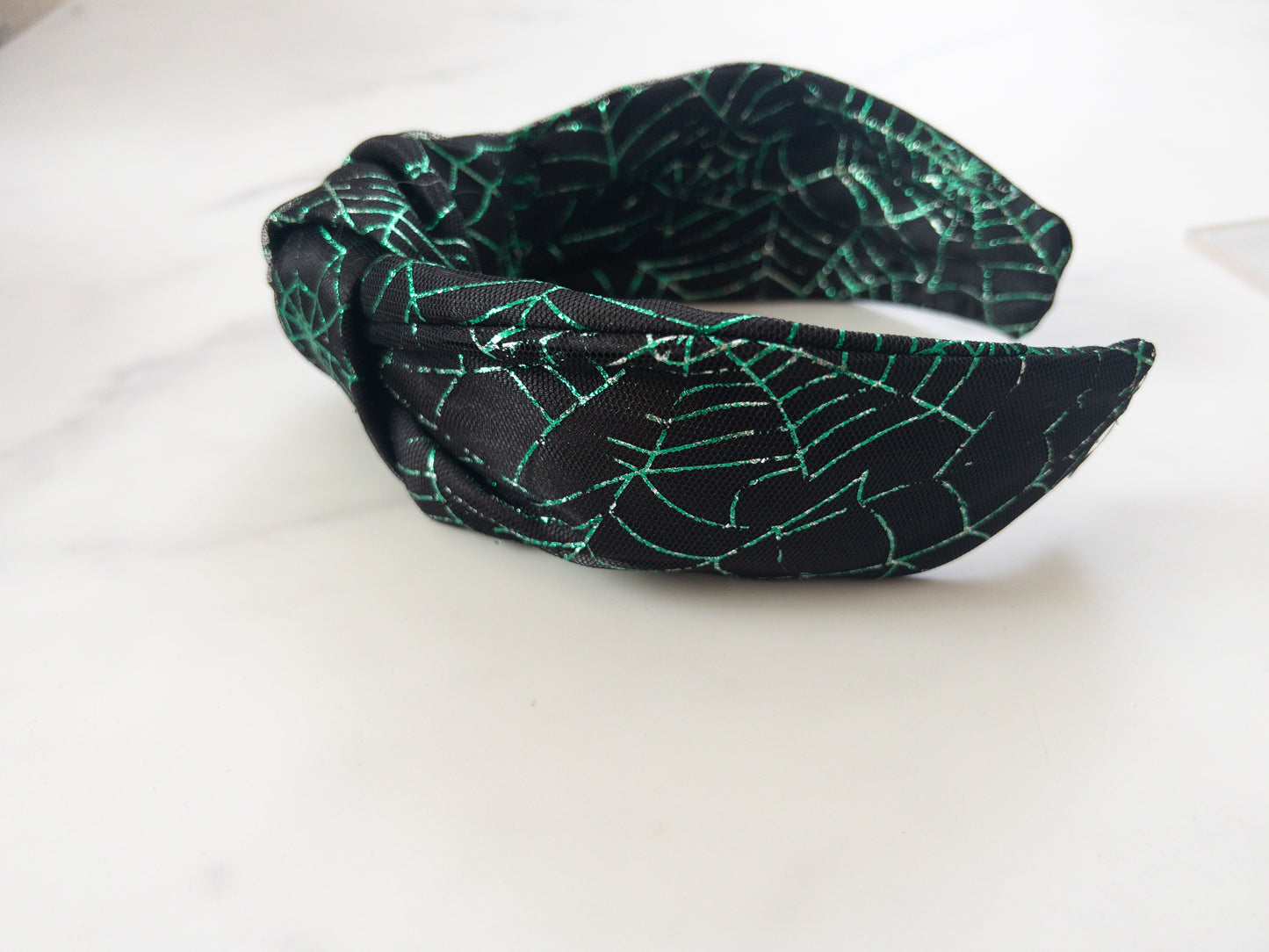 Spiderweb Top Knot Headband