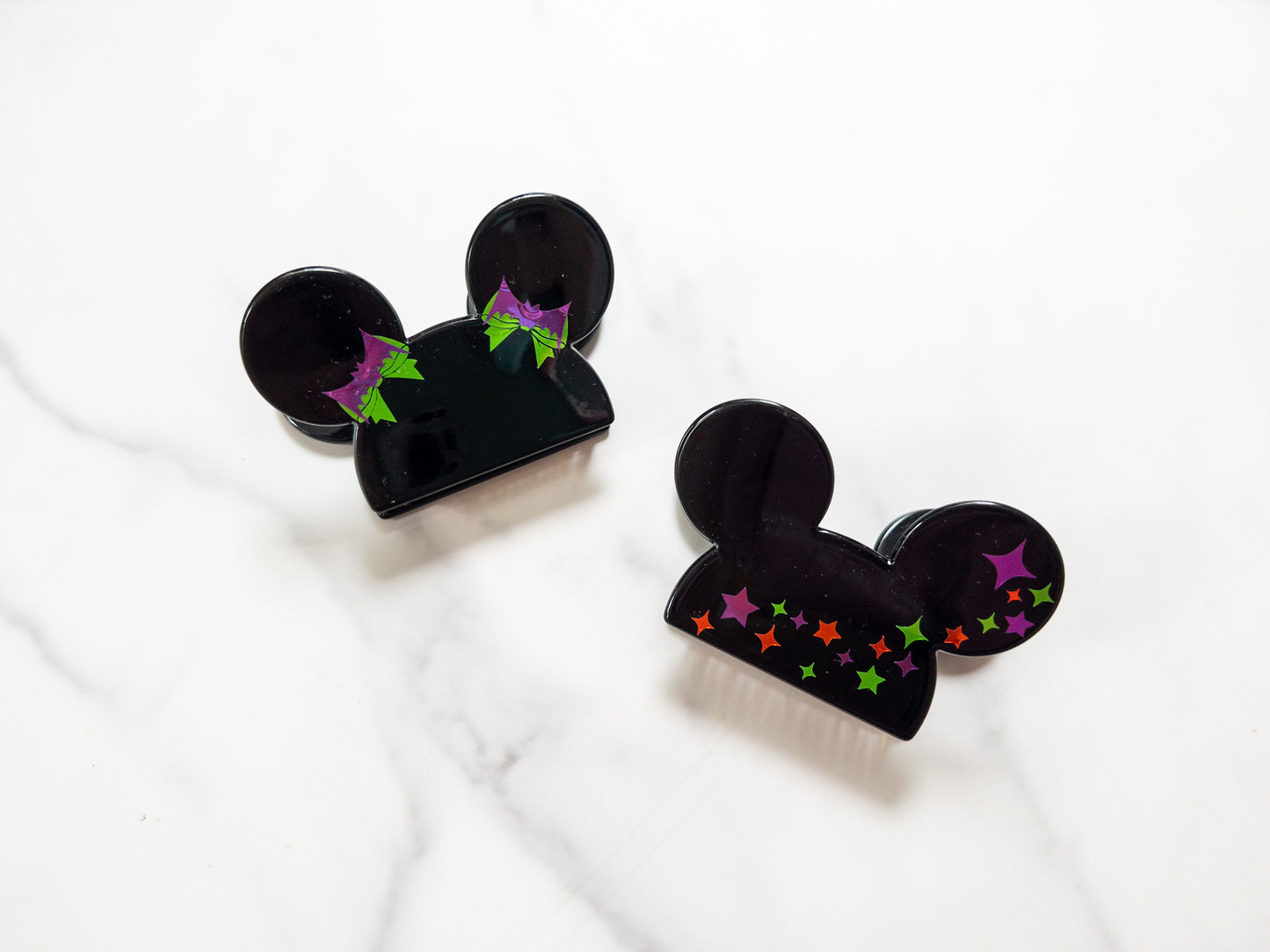 Spooky Mousey Claw Clips