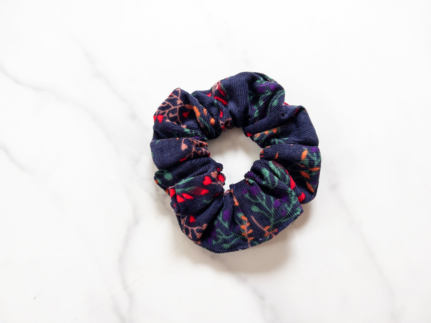 Seasonal Corduroy Scrunchie