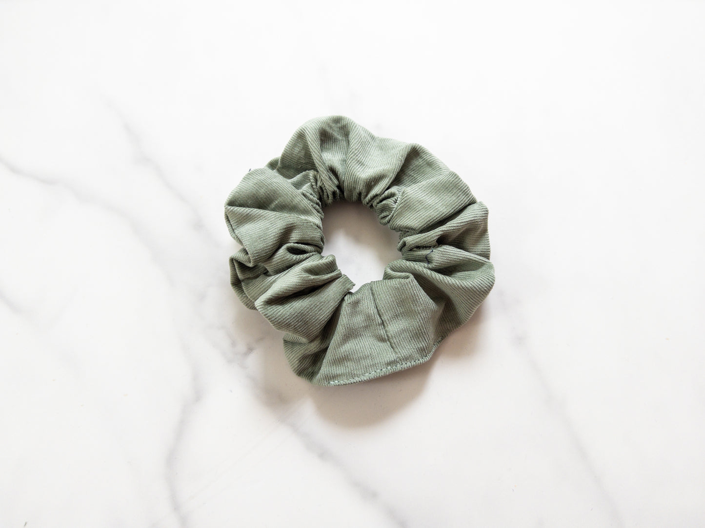 Seasonal Corduroy Scrunchie