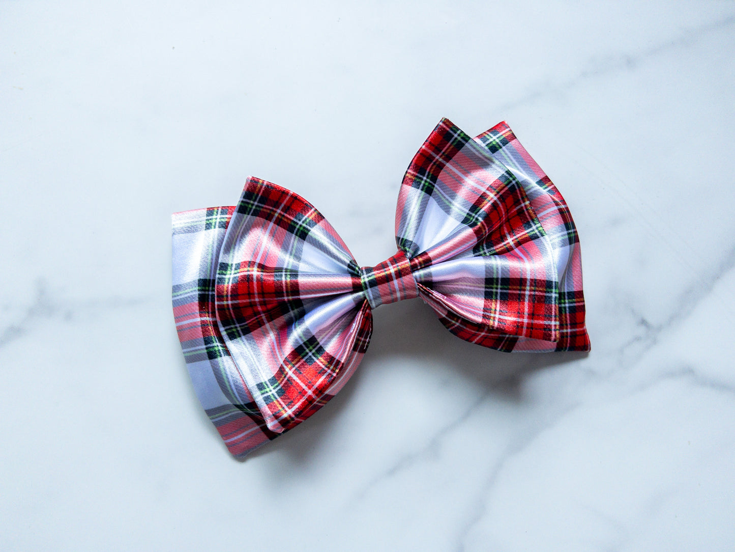 Holiday Plaid Eloise Bow