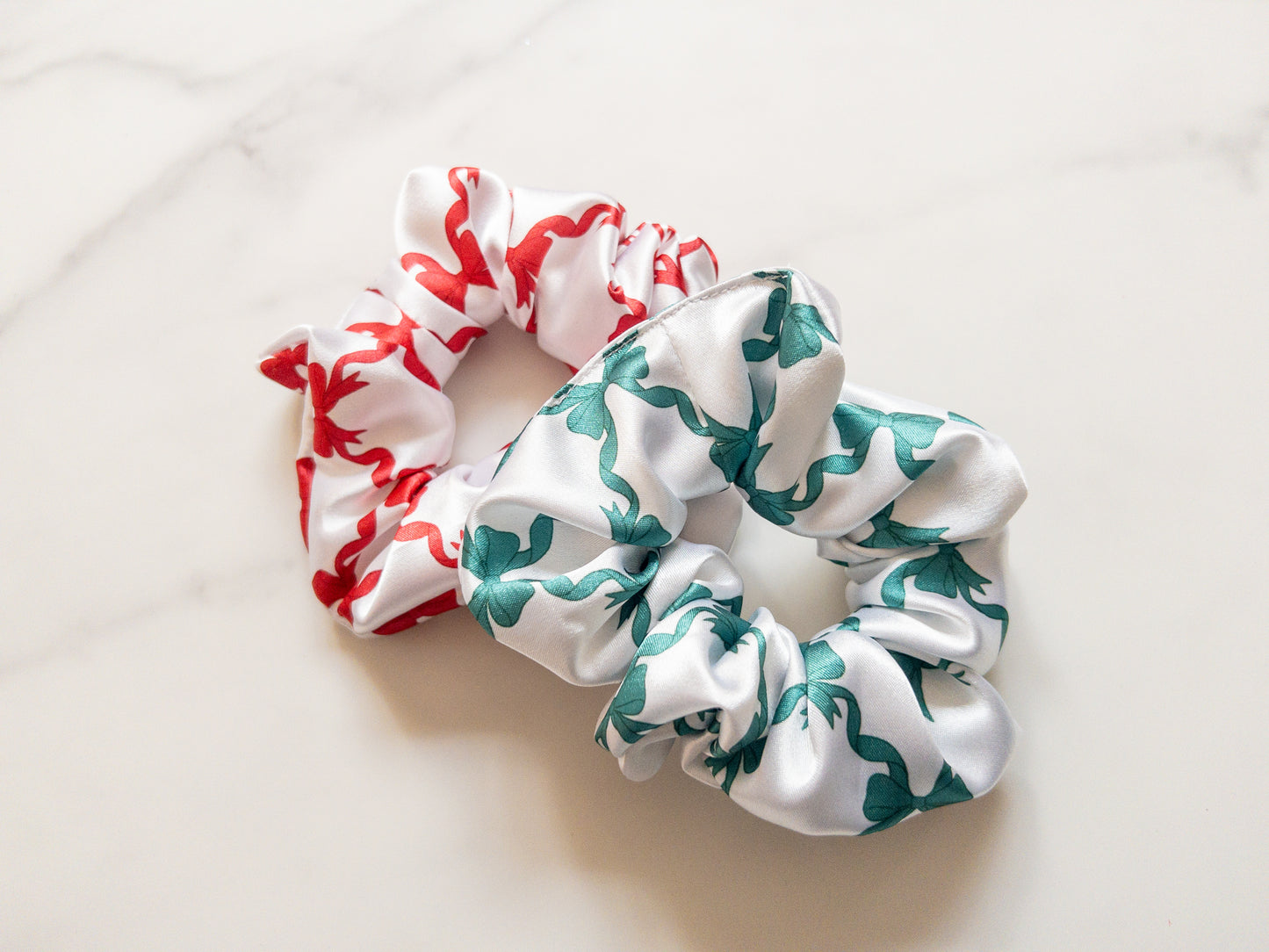 Satin Ribbons & Bows Scrunchie