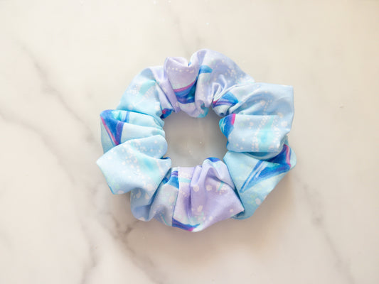 Ice Crystals Scrunchie