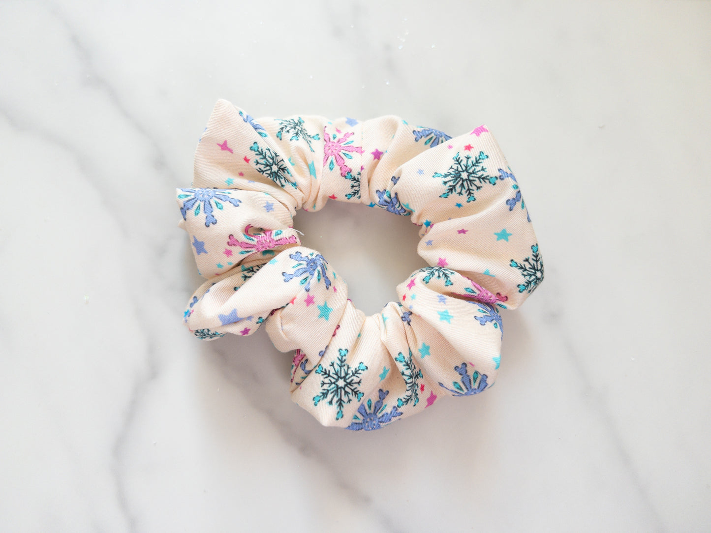 Magic Snow Scrunchie