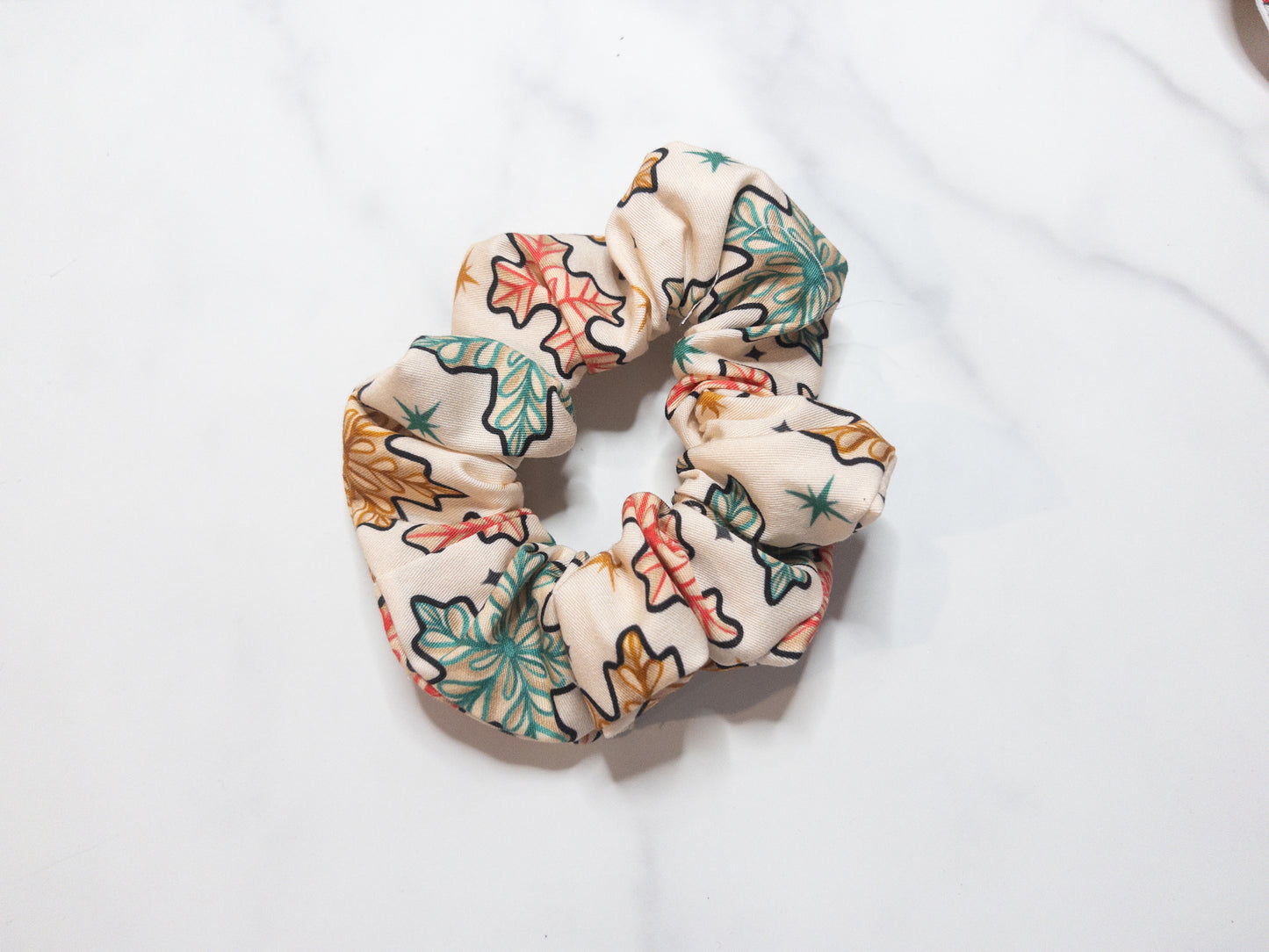 Snowflake Cookies Scrunchie