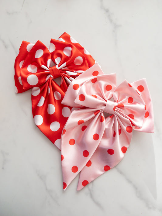 Dotted Eloise Bow