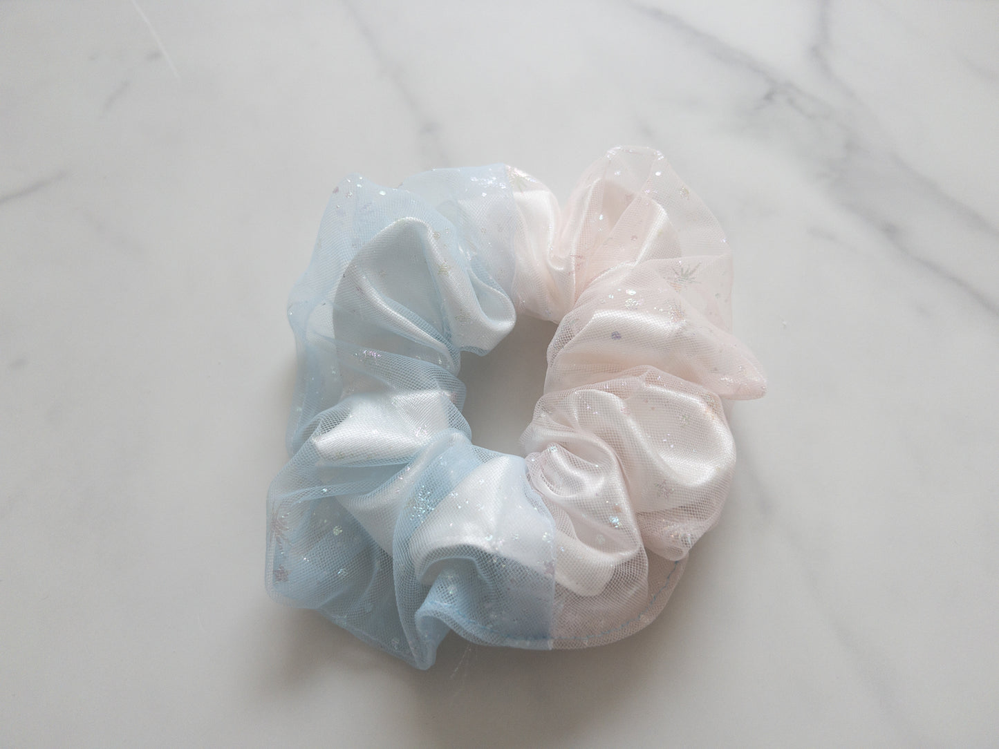 Make It Pink Make It Blue Scrunchies