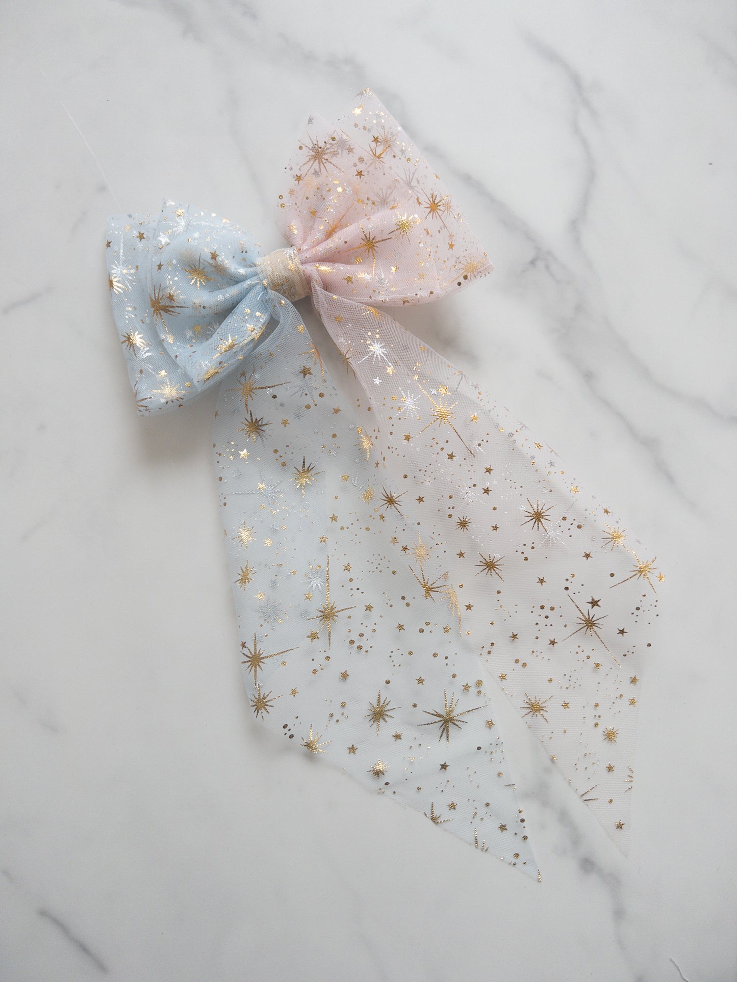 Make It Pink, Make It Blue Pixie Dust Hair Bow