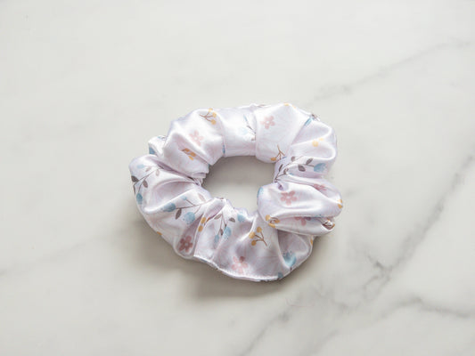 Satin Garden Festival Scrunchie