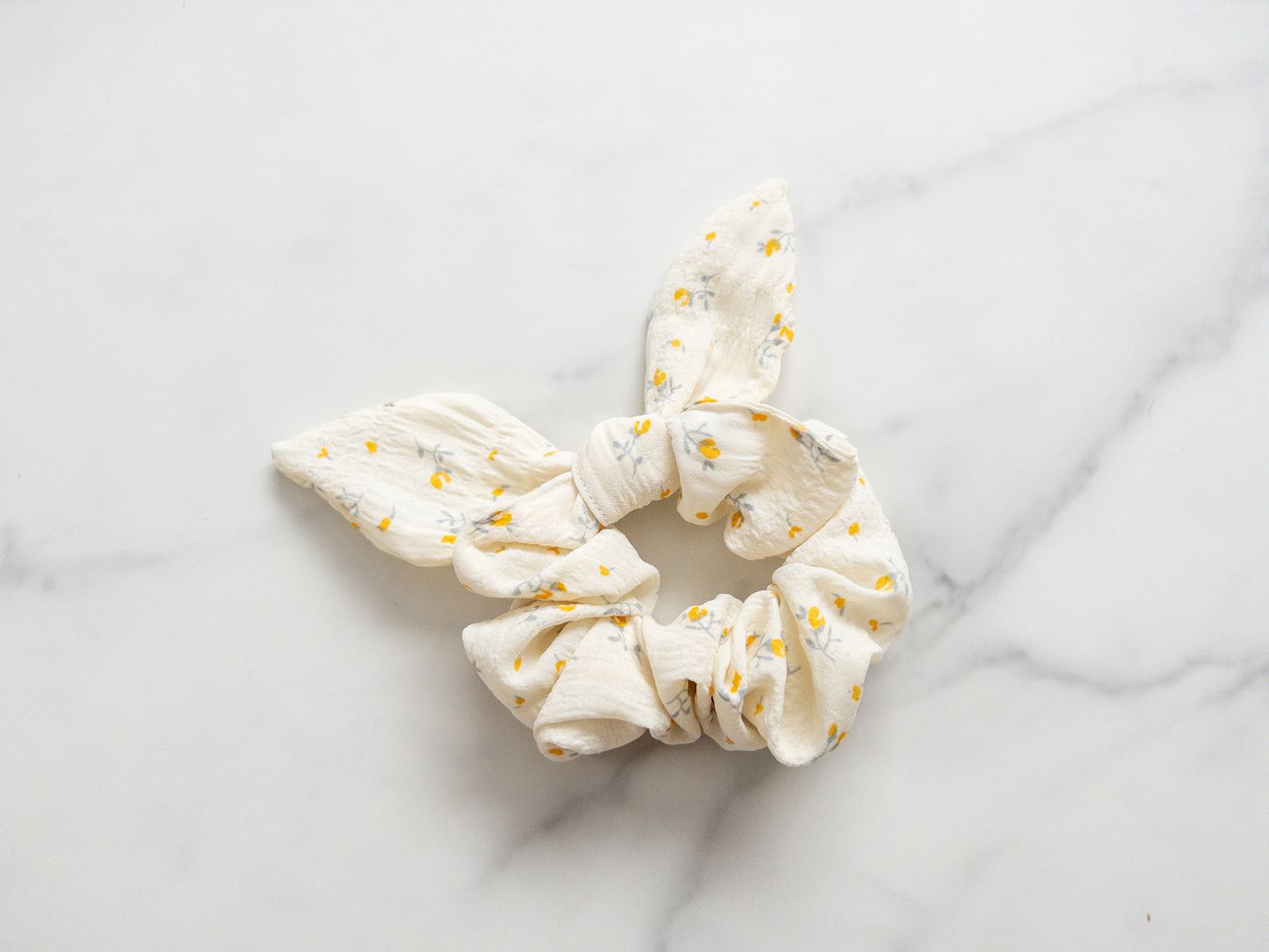 In Bloom Bow Scrunchie