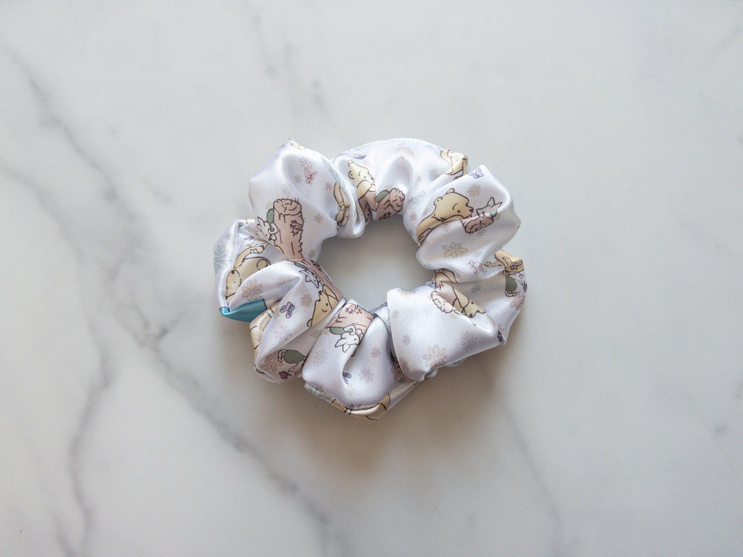 Satin Hundred Acre Spring Scrunchie