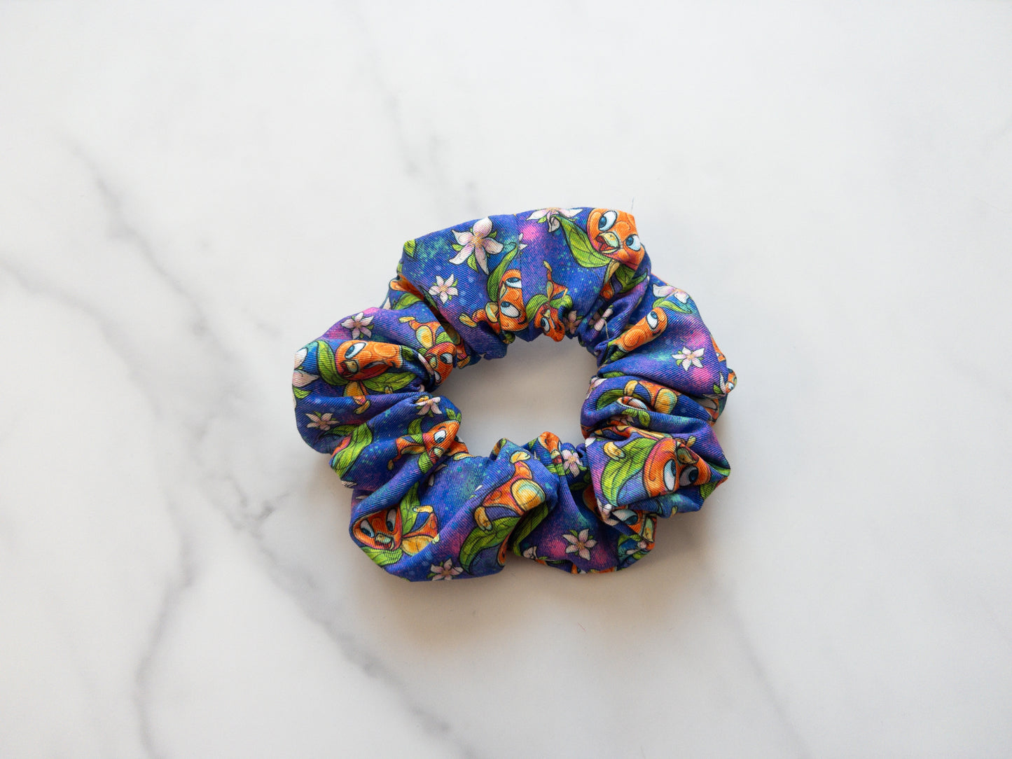 Tropical Bird Scrunchie