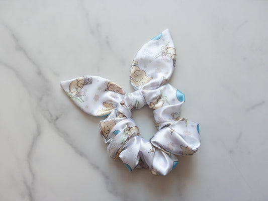 Satin Hundred Acre Spring Scrunchie