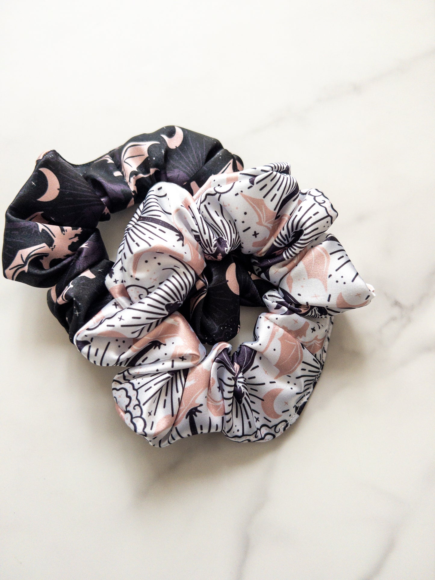 Satin Dragons Scrunchie