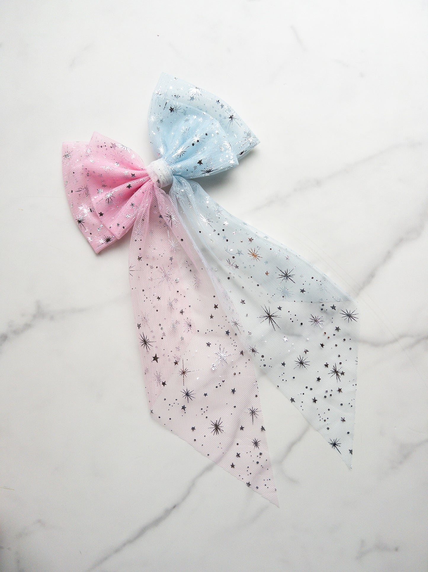Make It Pink, Make It Blue Pixie Dust Hair Bow