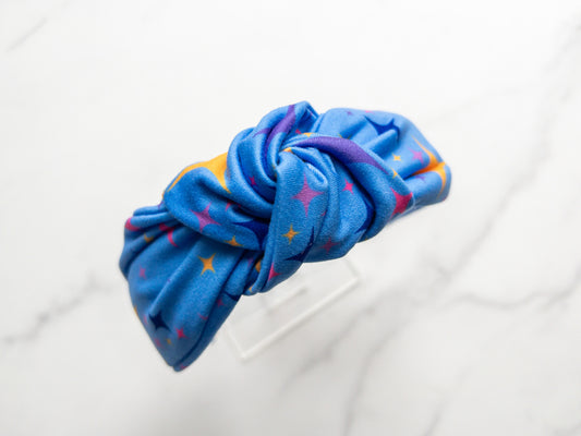 Celebrate 70 Top Knot Headband