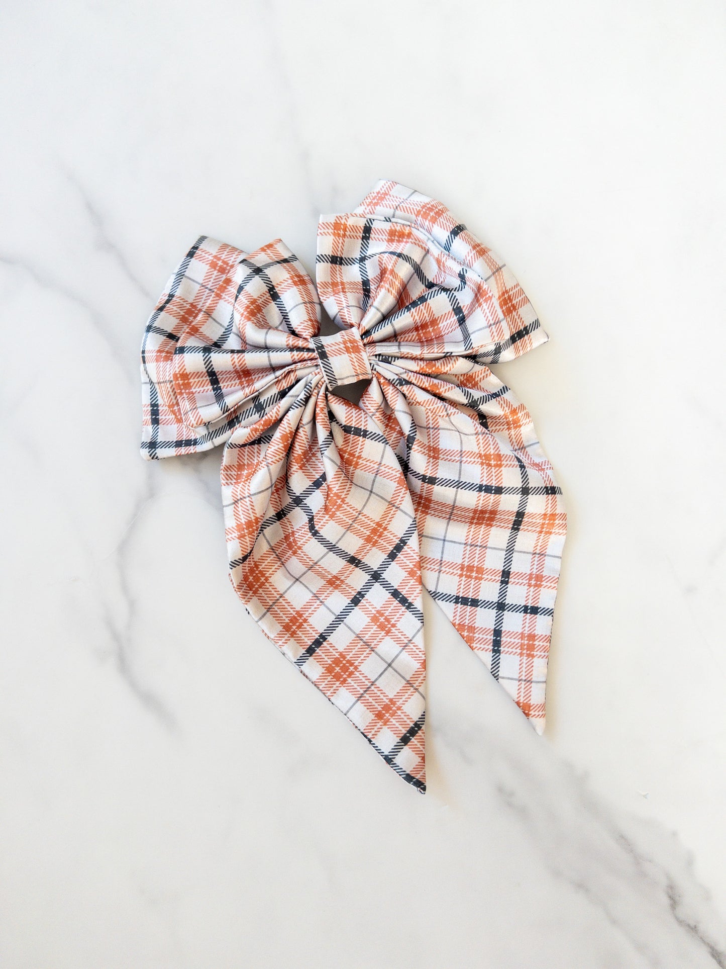 Spooky Plaid Eloise Bow