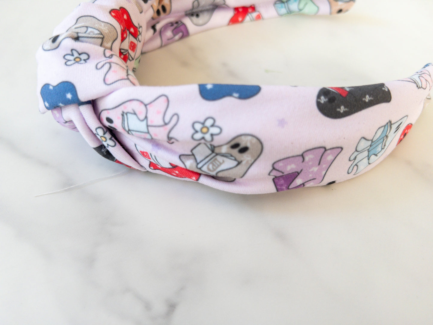 Eras Ghosties Top Knot Headband