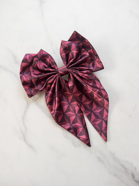 Wine & Miraculous Eloise Bow