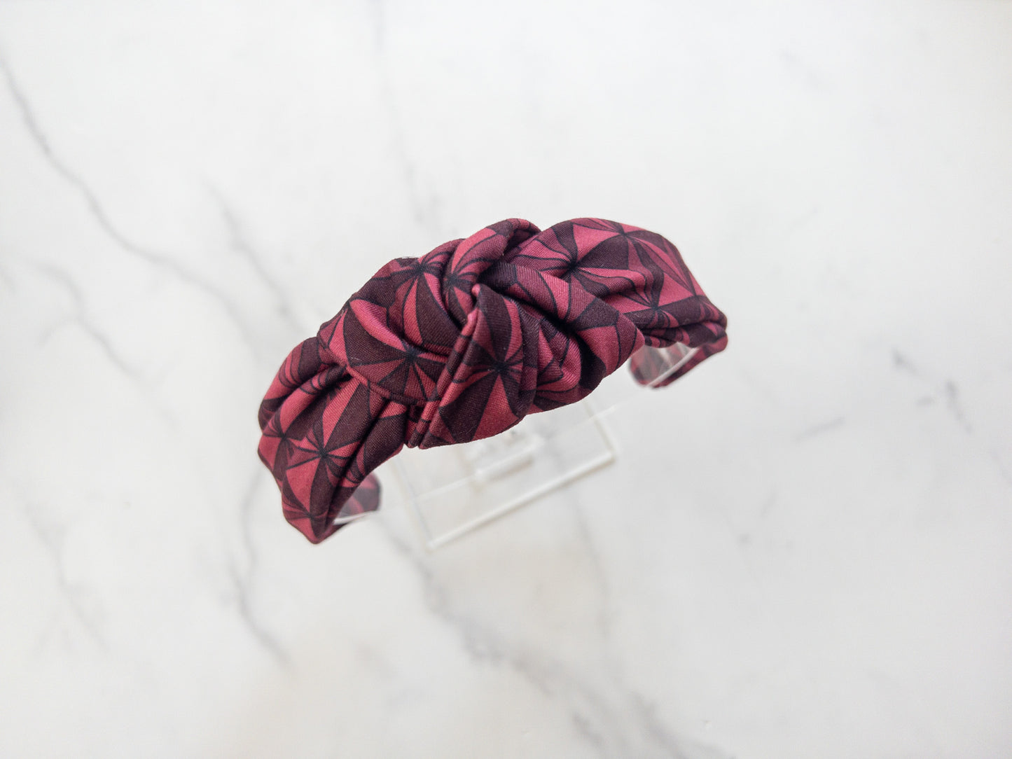 Wine & Miraculous Top Knot Headband