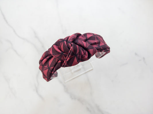 Wine & Miraculous Top Knot Headband