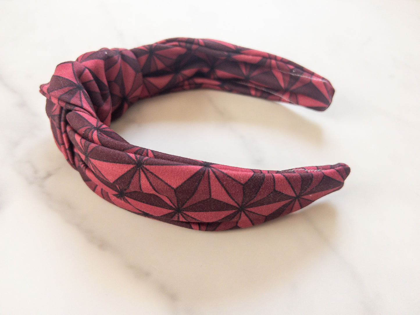 Wine & Miraculous Top Knot Headband