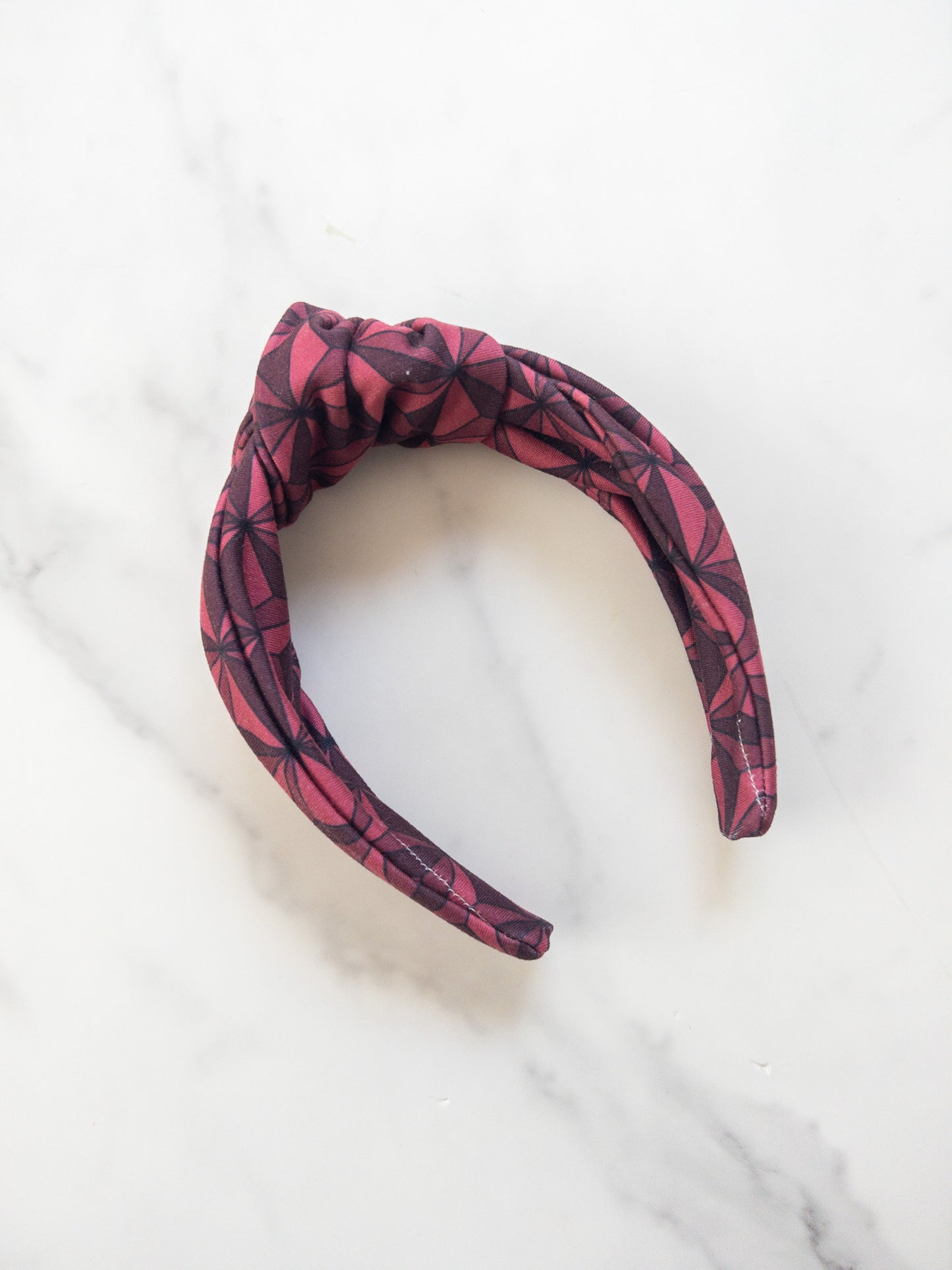 Wine & Miraculous Top Knot Headband