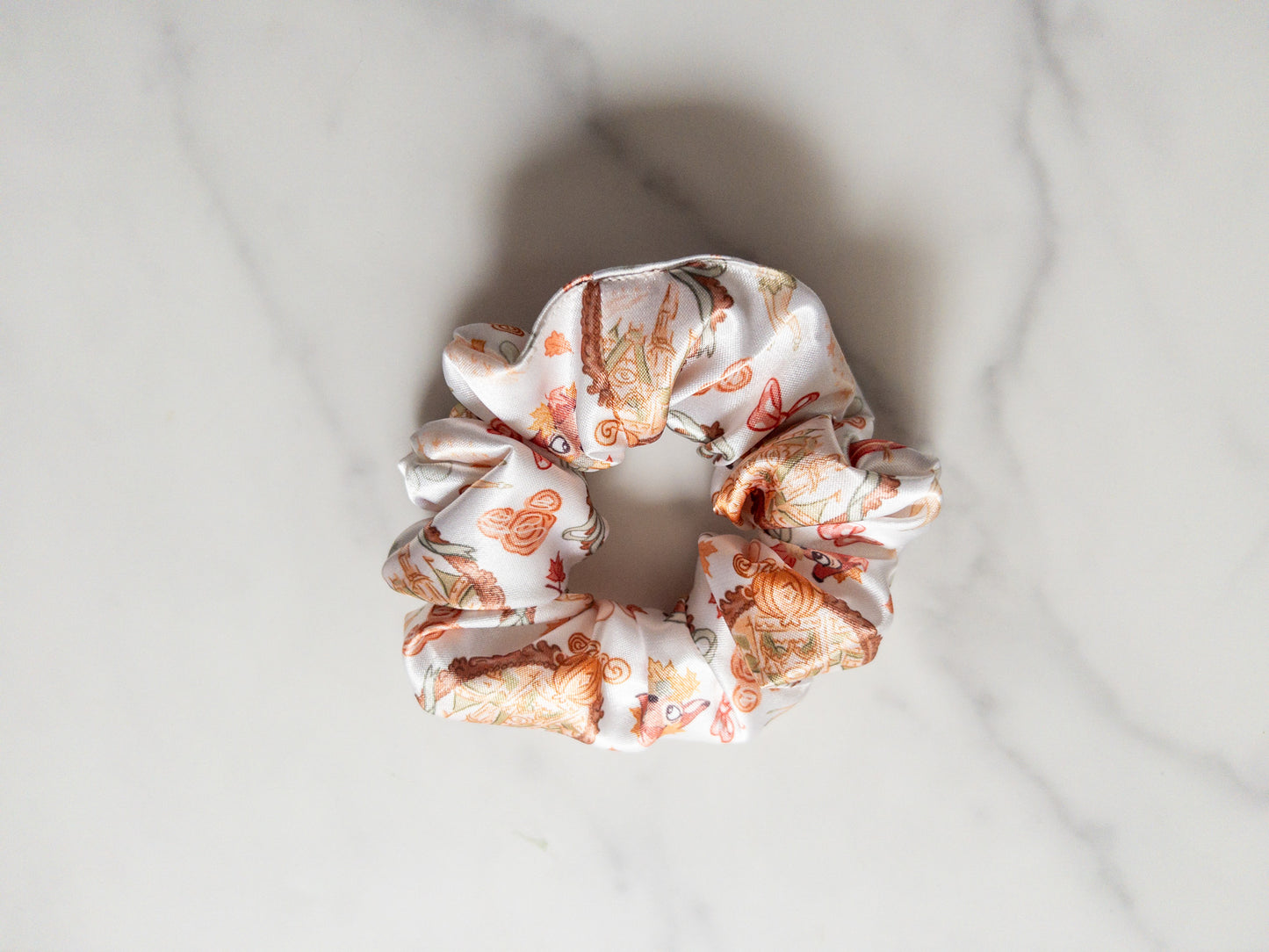 Satin Kingdom Of Autumn Scrunchie