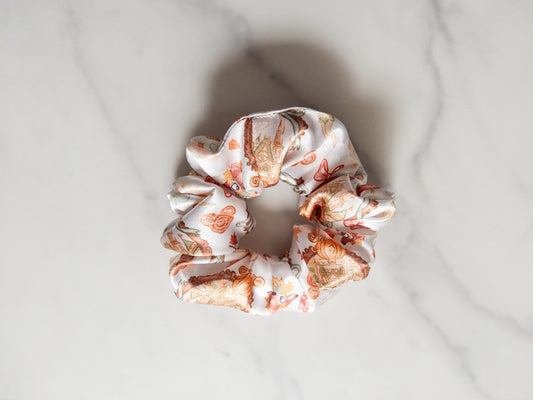 Satin Kingdom Of Autumn Scrunchie