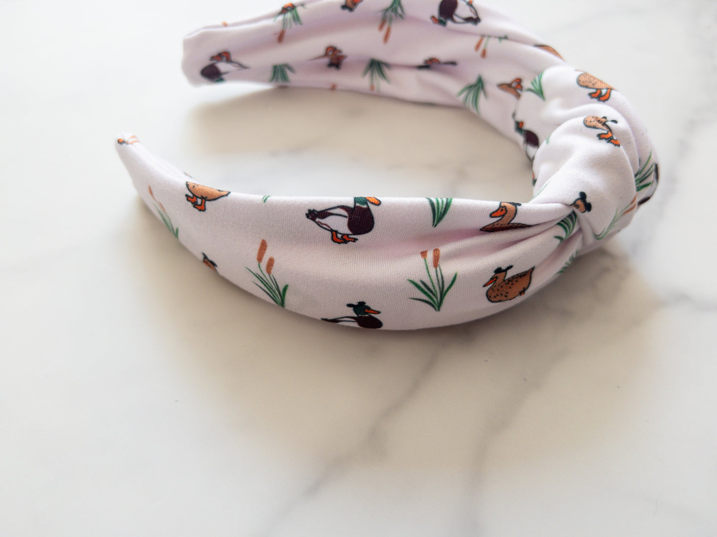Duck Days Top Knot Headband