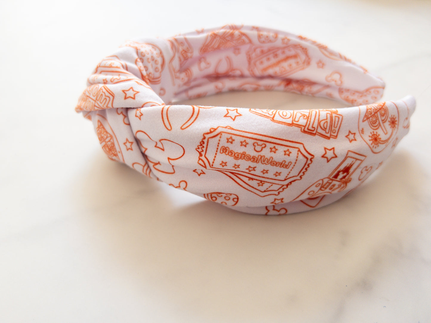 Ticket To Magic Top Knot Headband