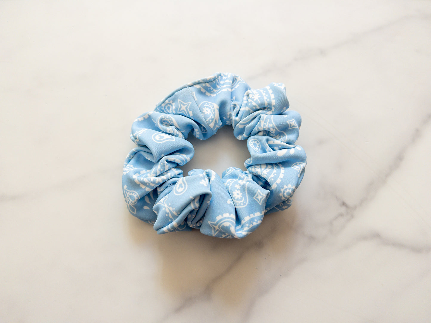 Swim Mousey Paisley Scrunchie