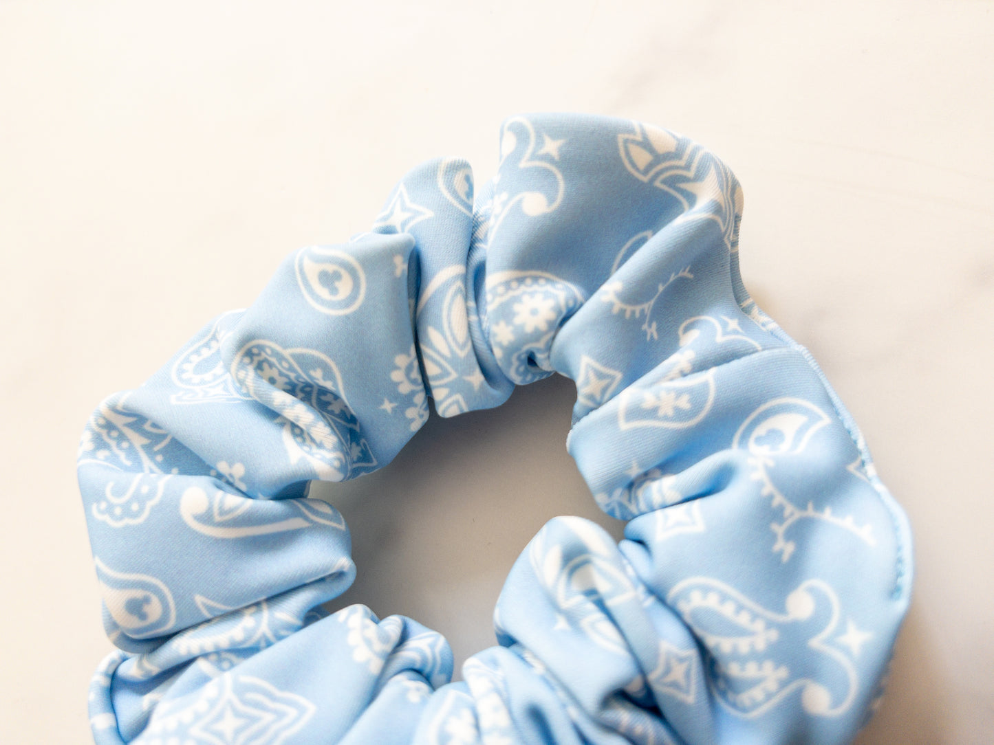 Swim Mousey Paisley Scrunchie