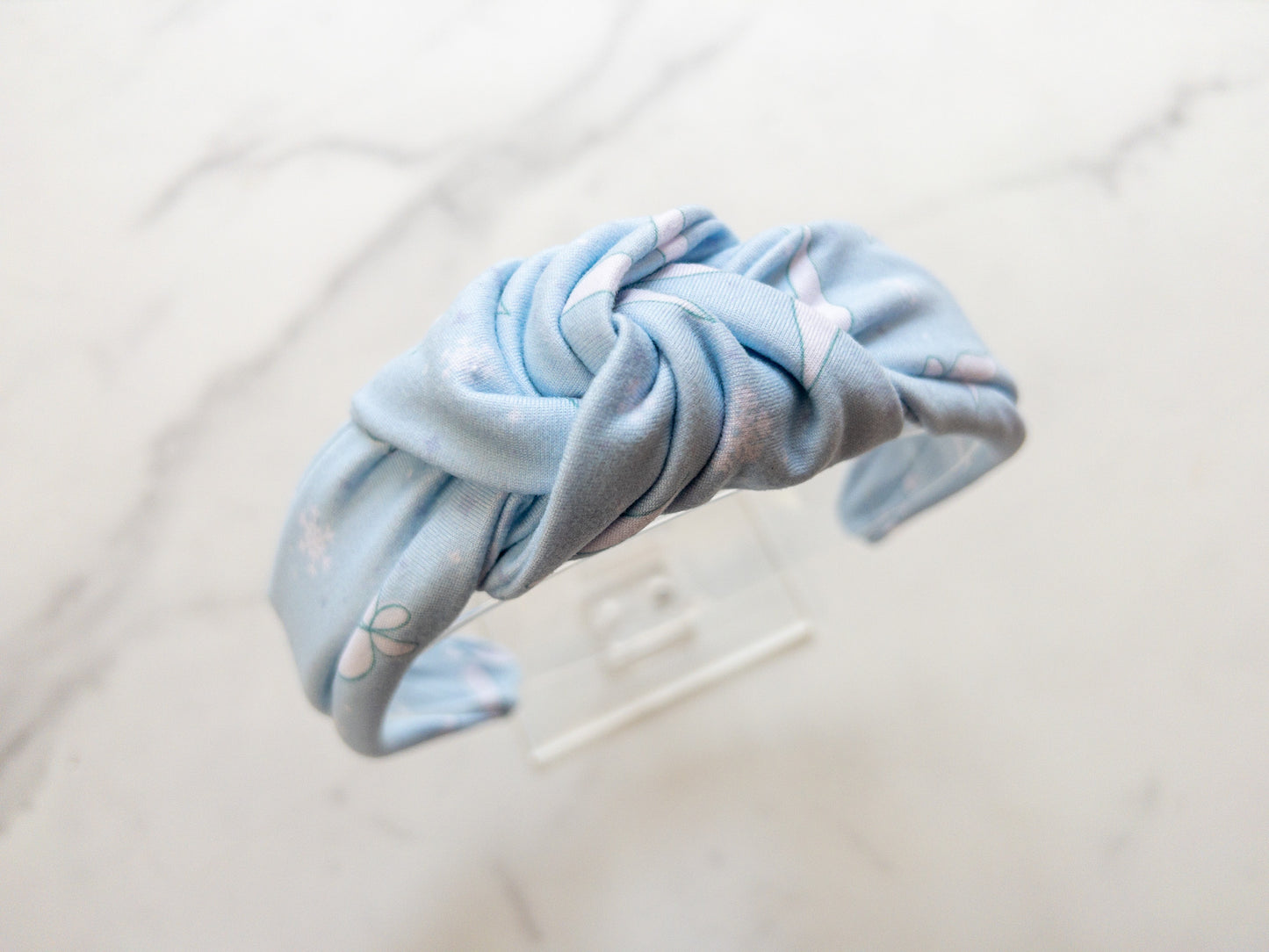 Frost Fairy Top Knot Headband
