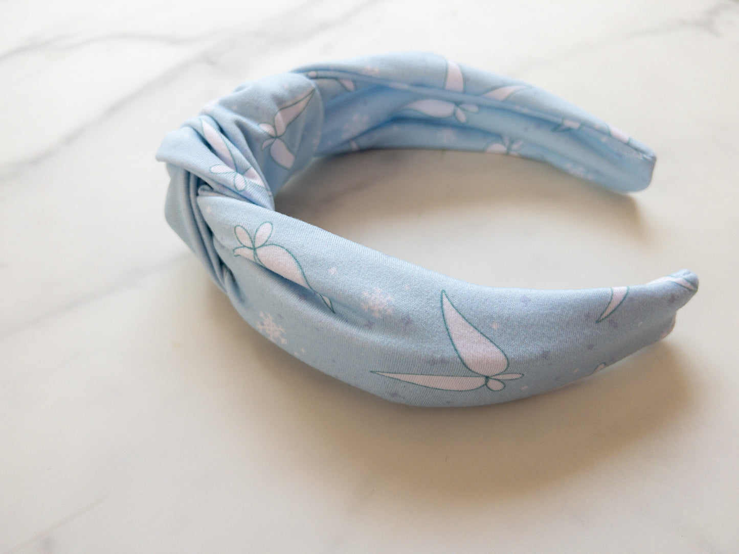 Frost Fairy Top Knot Headband