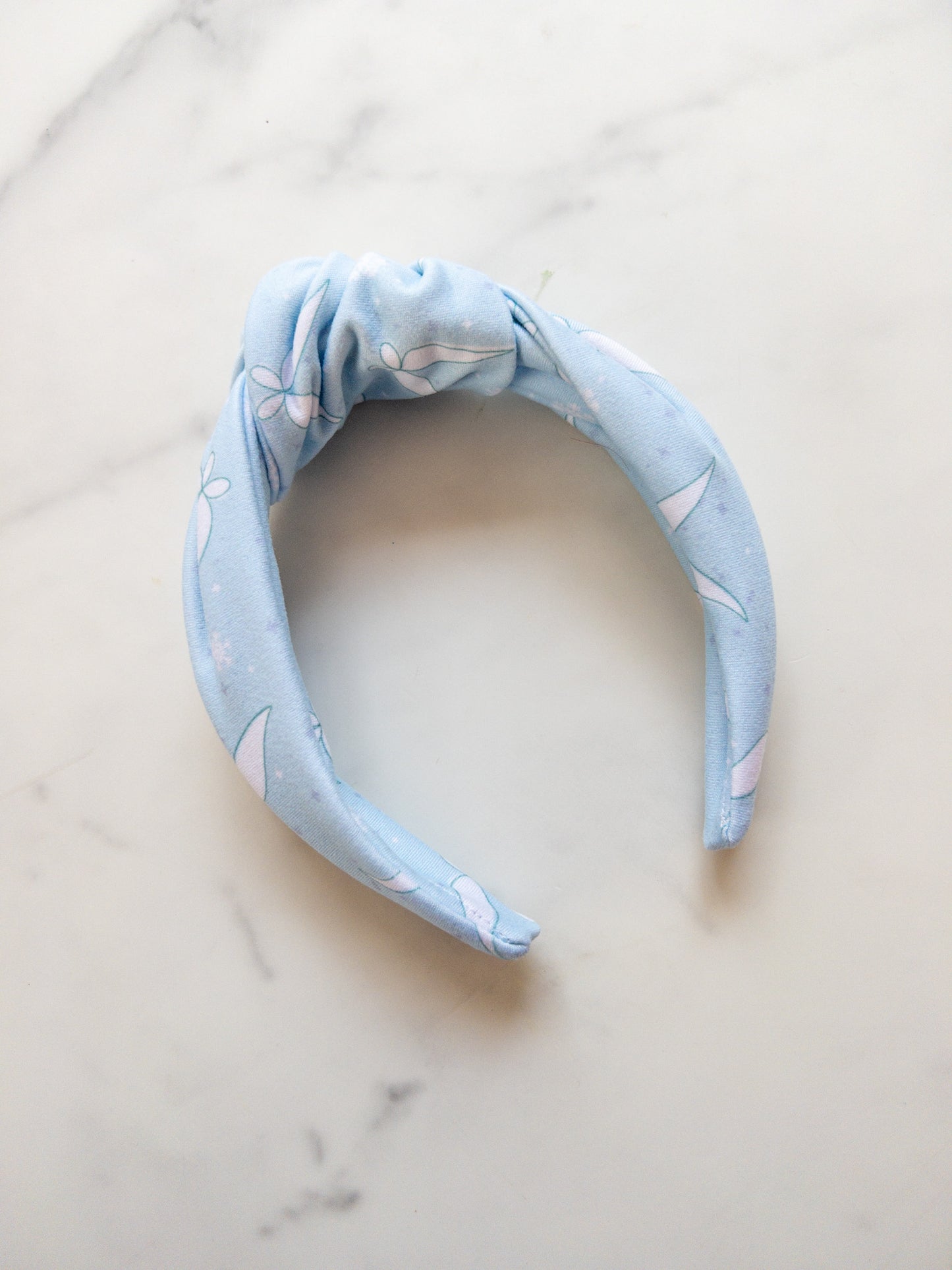 Frost Fairy Top Knot Headband