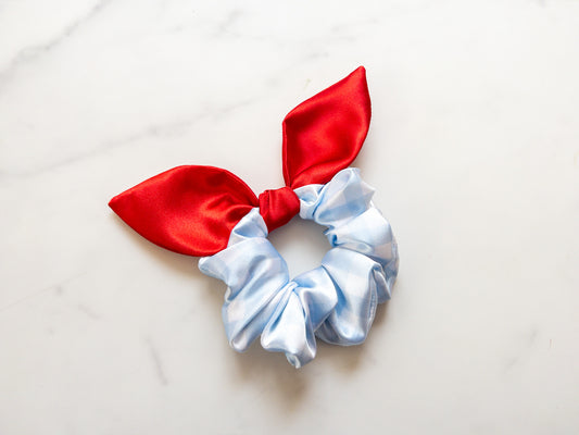 Satin Dorothy Bow Scrunchie