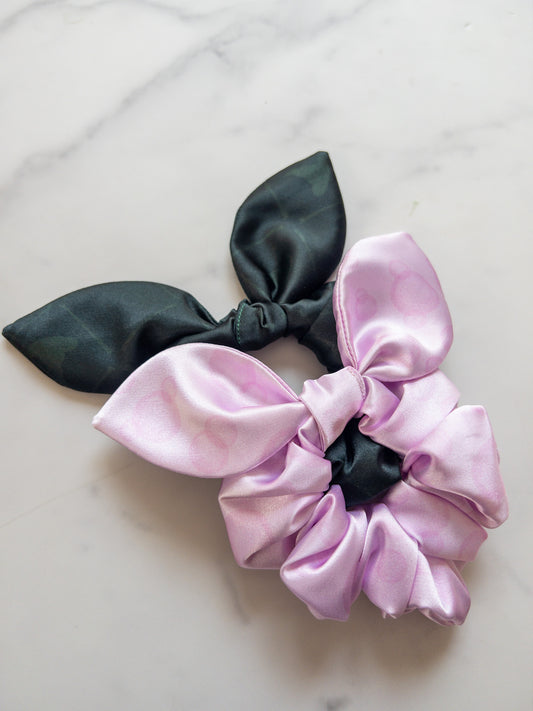 Satin The Witches Bow Scrunchie