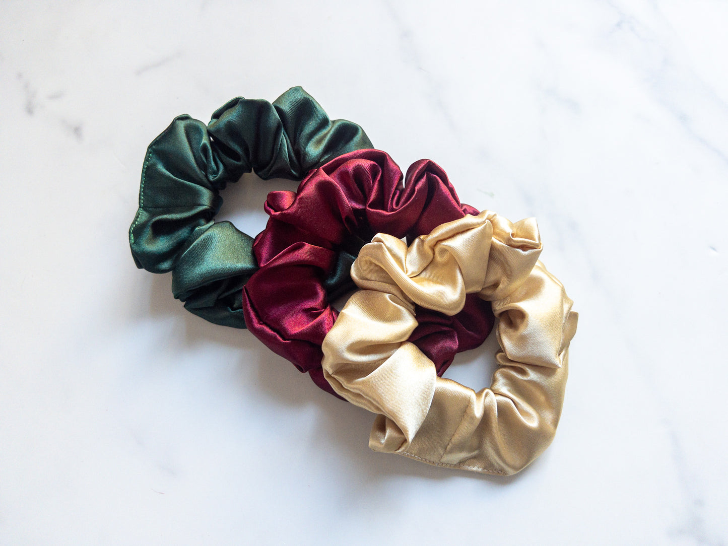 Satin Seasonal Scrunchie