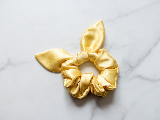 Satin Beauty Bow Scrunchie