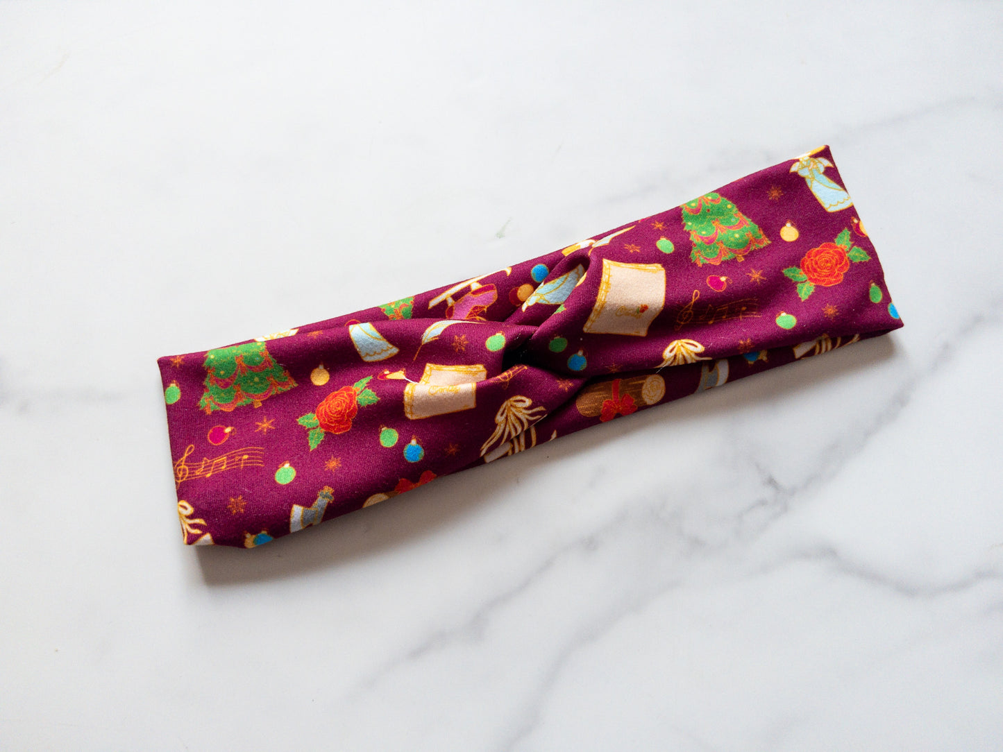 Enchanted Christmas Stretch Twist Headband
