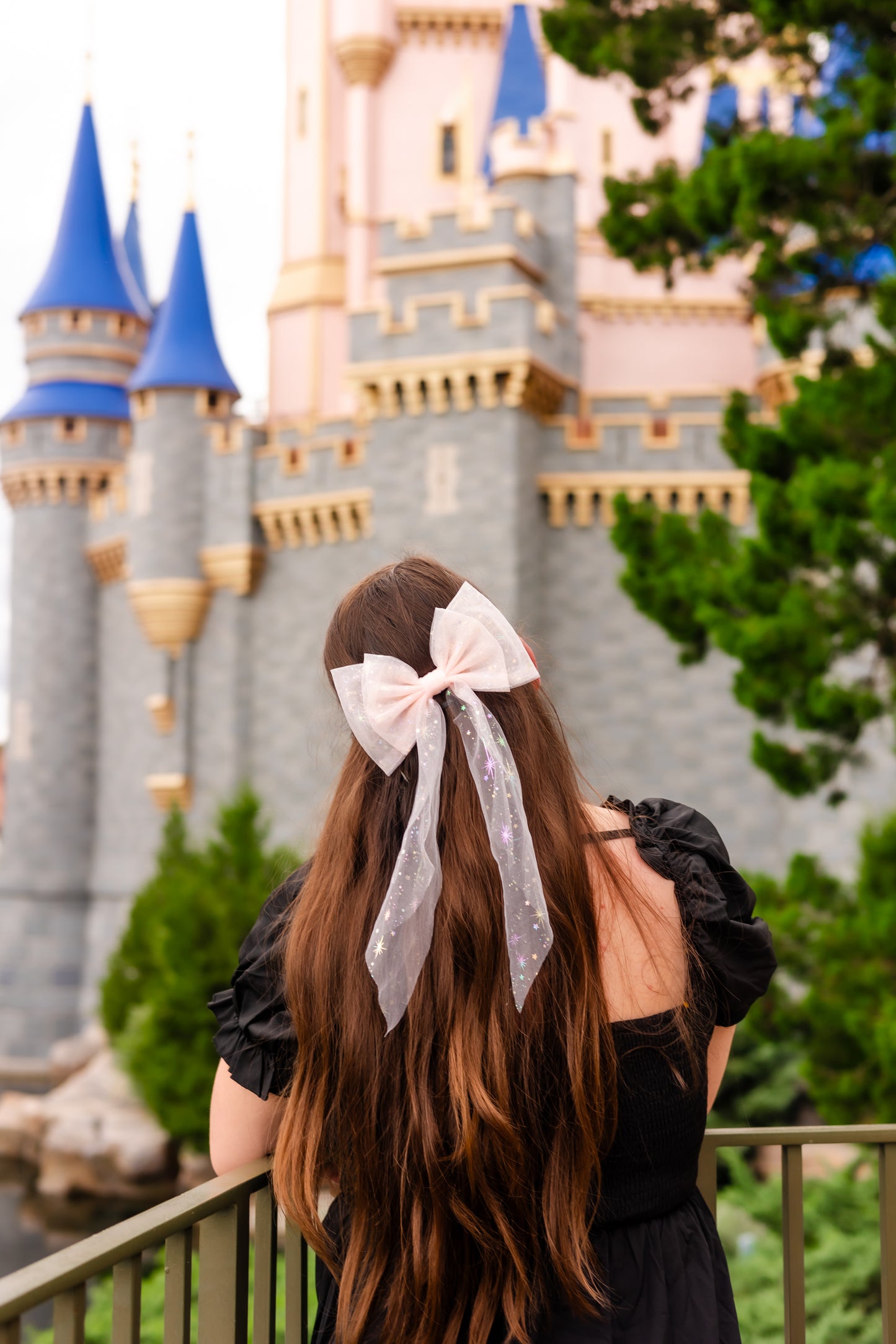 Pixie Dust Tulle Hair Bow